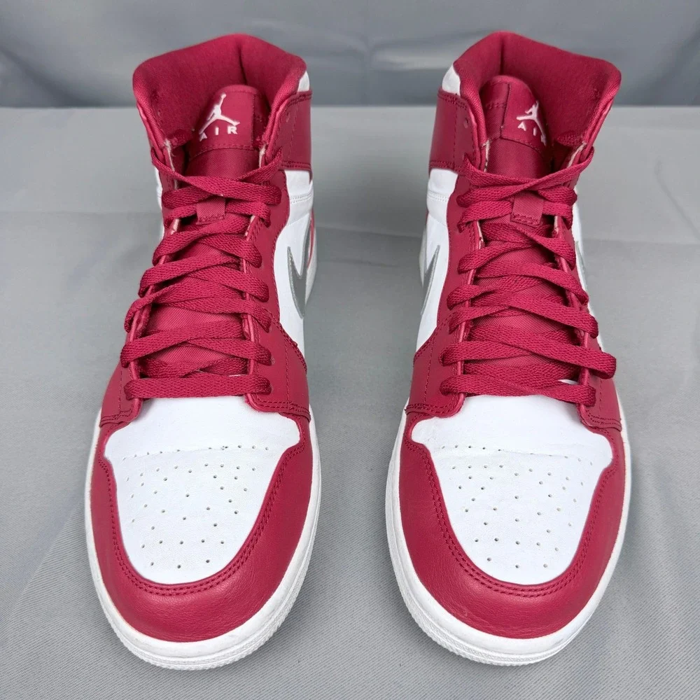 Air Jordan 1 Retro High Nouveau Gym Red White Silver 332550-602 Mens 10.5